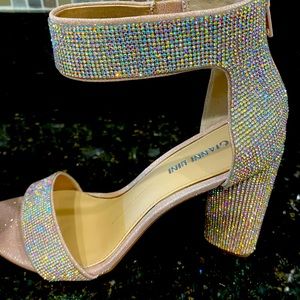 Sparkly high heel shoes!!!
